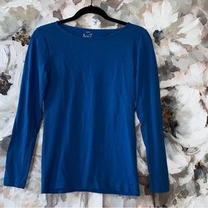 ❗️5for$25❗️Blue J.Crew Artist T Long Sleeve